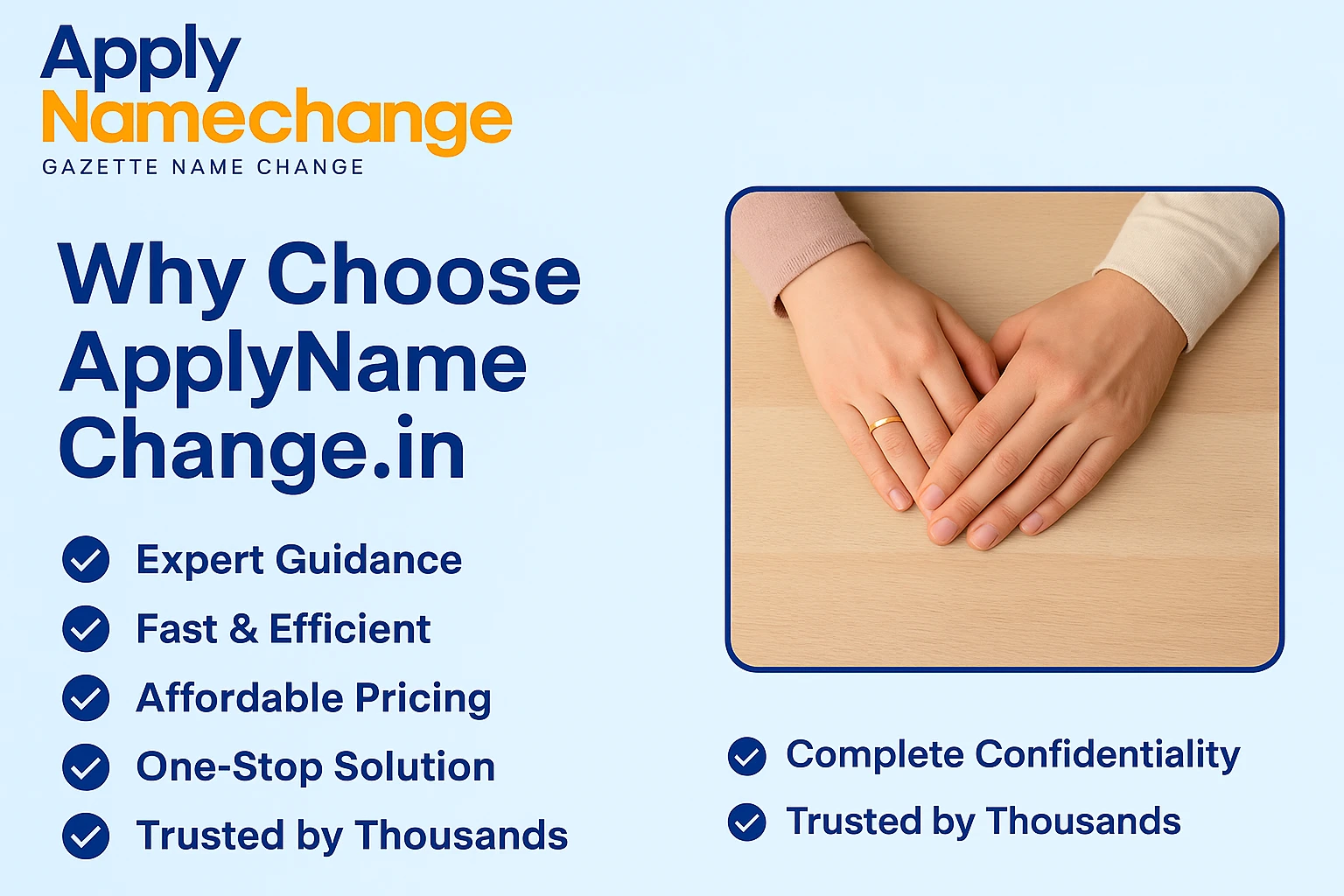 Why Choose NameChangemarriage