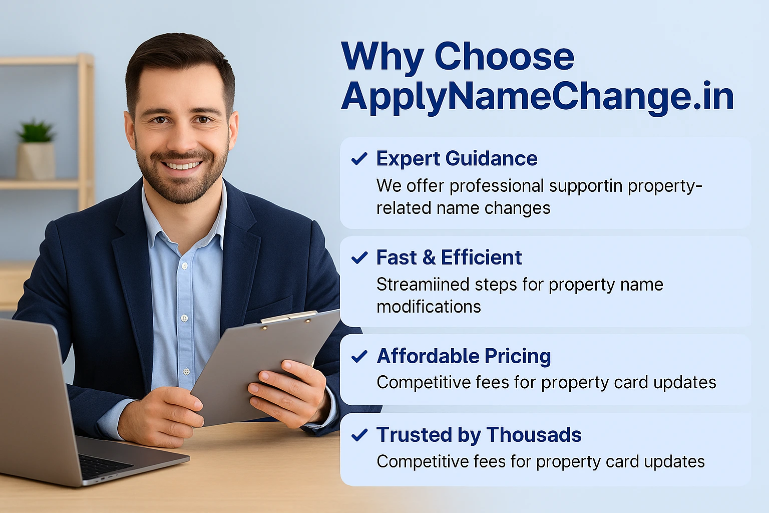 Why Choose ApplyNameChange.in for Property Card Name Change